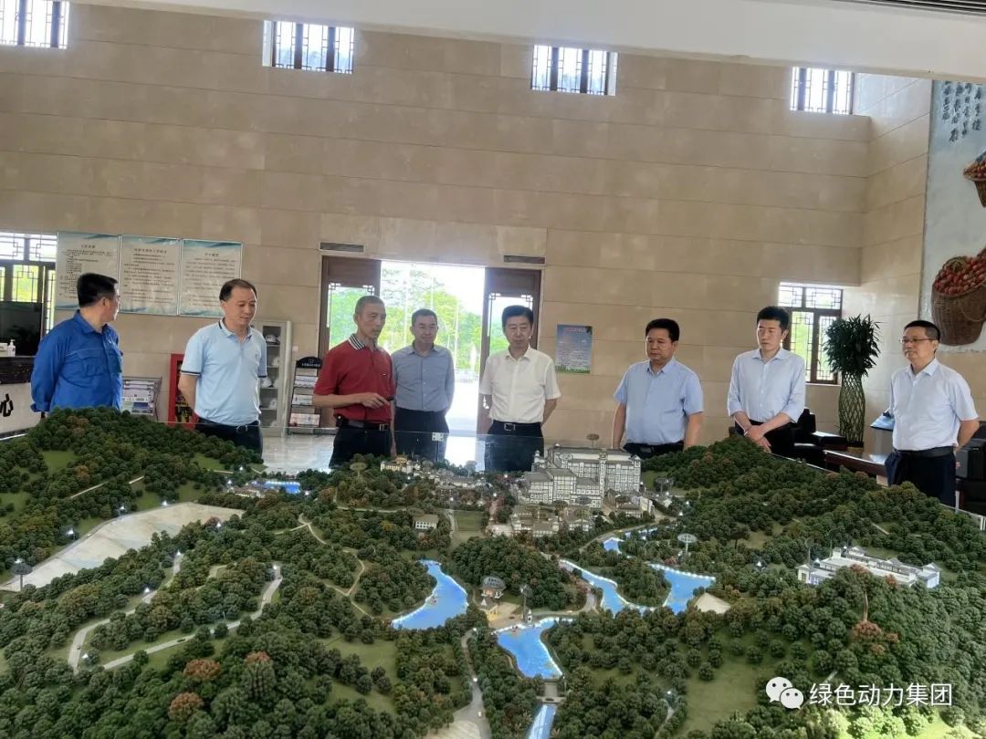 北京市国资委一级巡视员专题调研绿色动力惠州项目